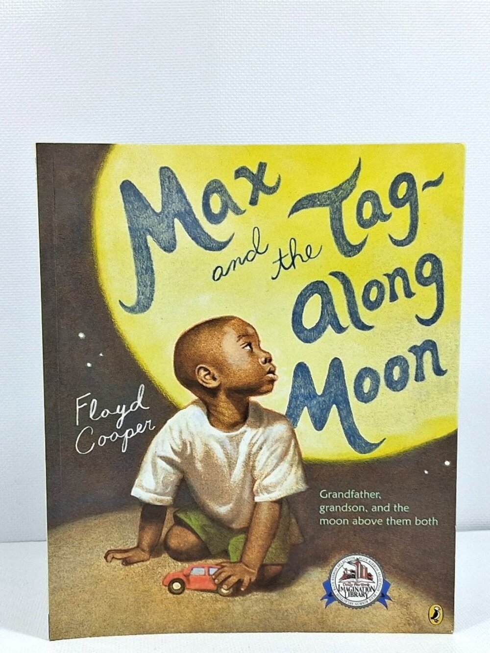 Max and the Tag-Along Moon by Floyd Cooper, Children's Book